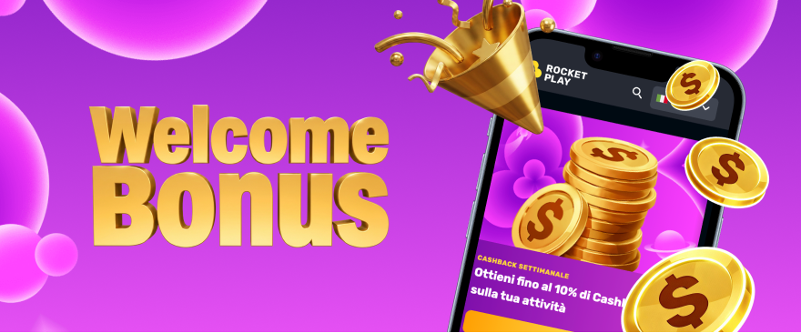 RocketPlay Casino Welcome Bonus